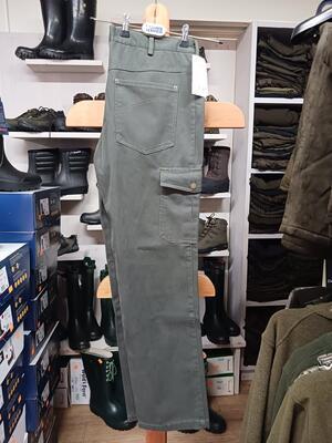 Kalhoty Hubertus - lovecké džíny, vel. 52, pas 86-96 cm